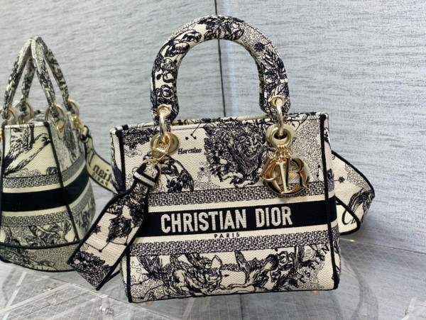 D*or medium lady d-lite bag
