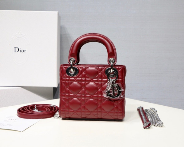 lady D*or mini with lambskin