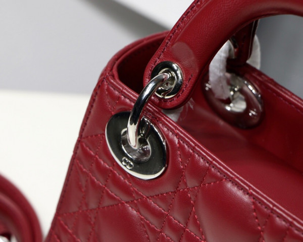 lady D*or mini with lambskin