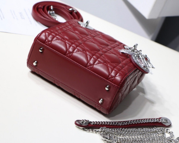 lady D*or mini with lambskin