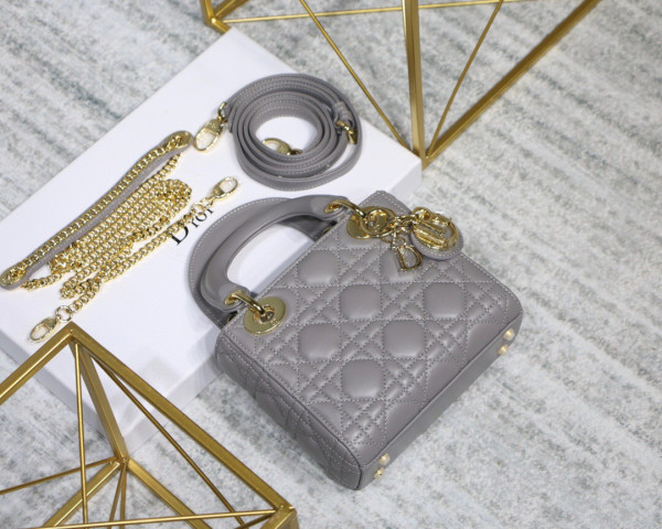 lady D*or mini with lambskin