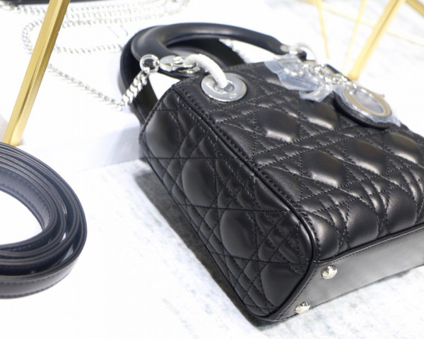 lady D*or mini with lambskin