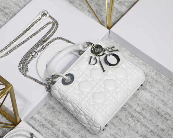 lady D*or mini with lambskin