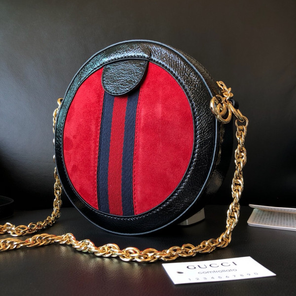 G*u*i ophidia mini gg round shoulder bag