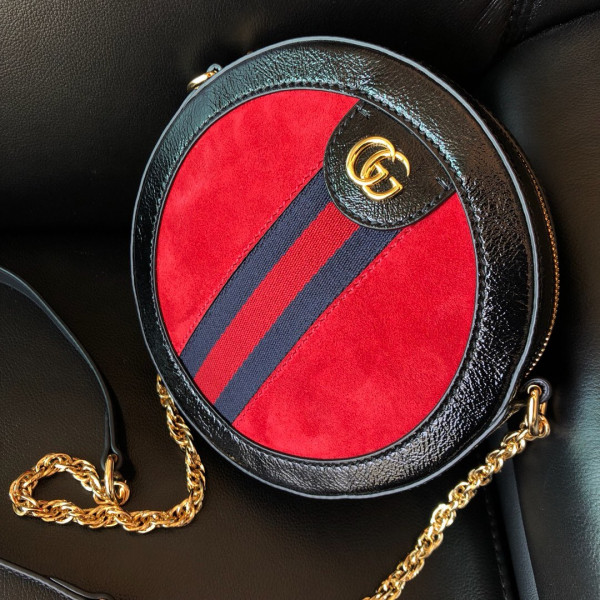 G*u*i ophidia mini gg round shoulder bag