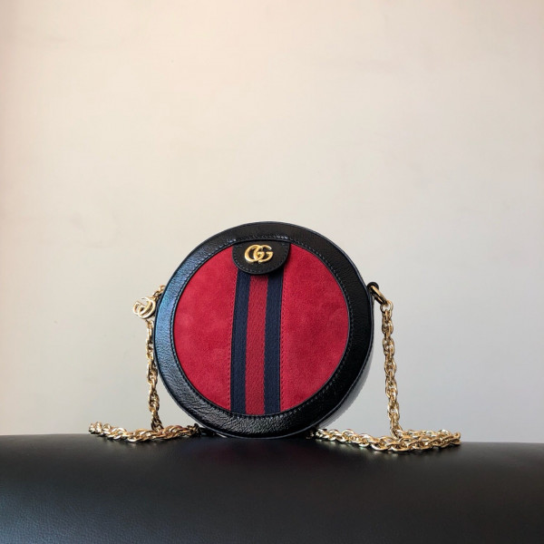 G*u*i ophidia mini gg round shoulder bag
