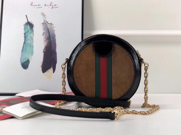 G*u*i ophidia mini gg round shoulder bag