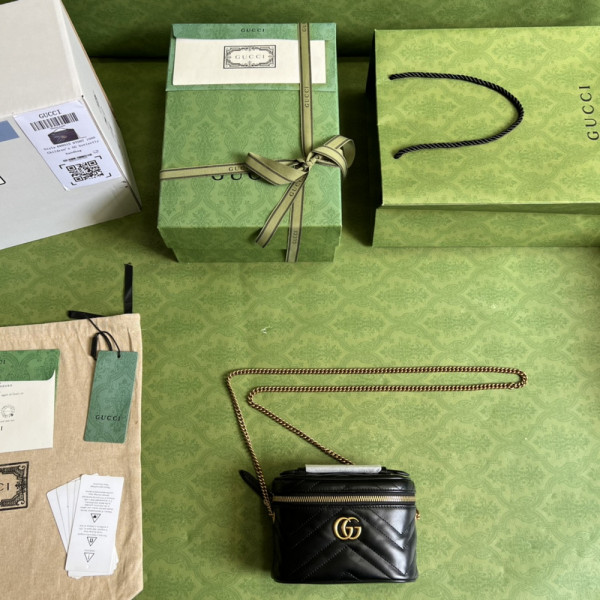 G*u*i gg marmont mini top handle bag