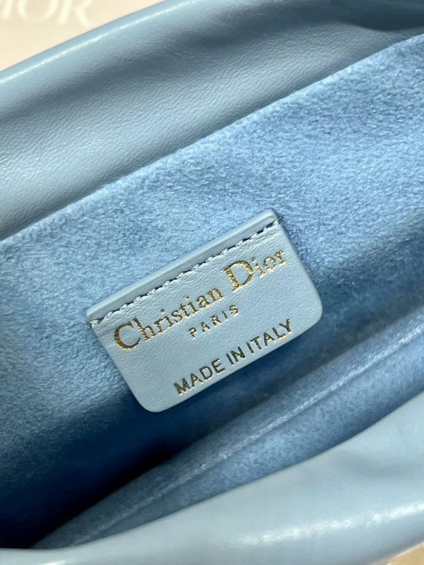 lady D*or top handle drawstring mini bag