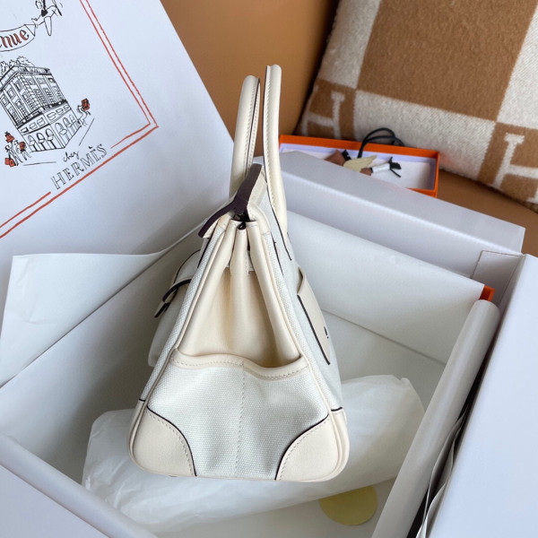 H**mes cargo birkin bag canvas and swift 25