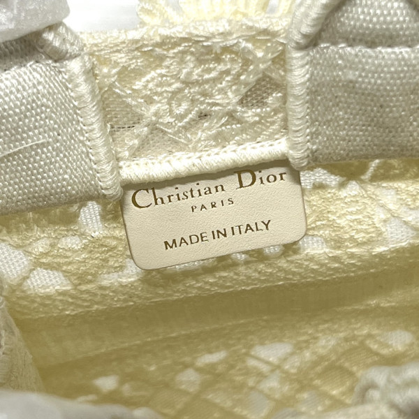 mini D*or book tote phone bag