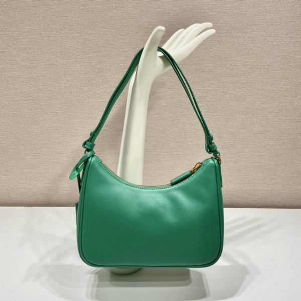 Pra*a re-edition saffiano leather mini bag