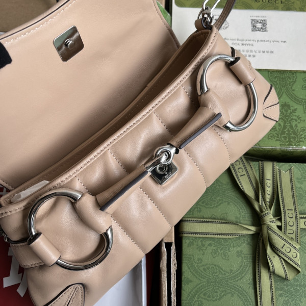 G*u*i horsebit chain small shoulder bag