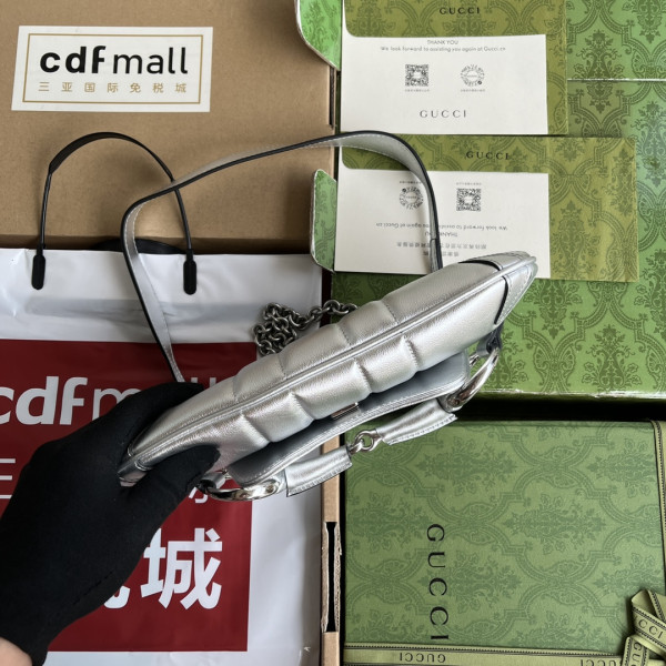 G*u*i horsebit chain small shoulder bag