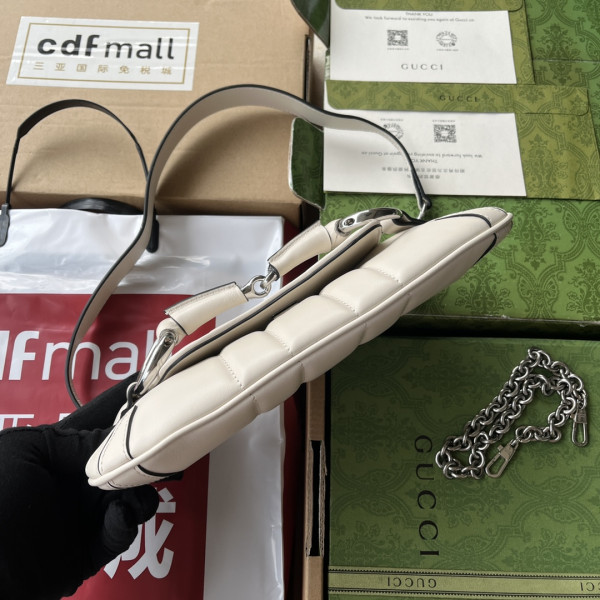 G*u*i horsebit chain small shoulder bag