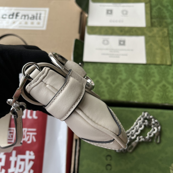 G*u*i horsebit chain small shoulder bag