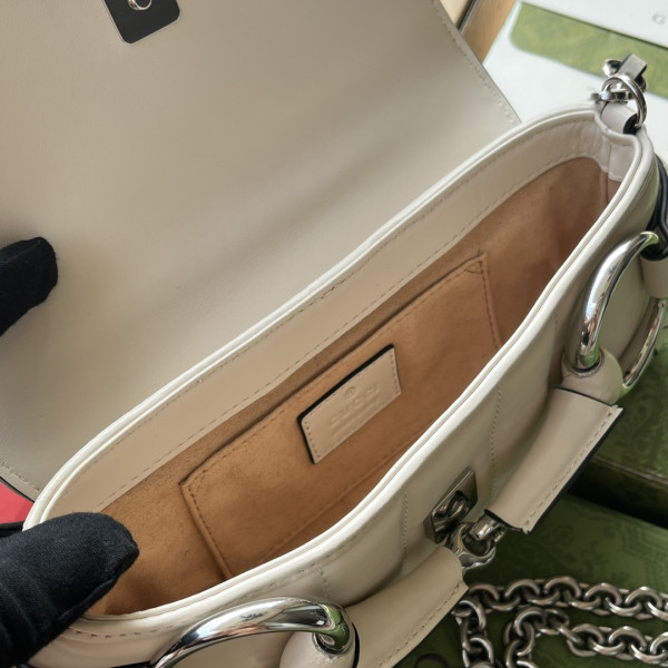 G*u*i horsebit chain small shoulder bag