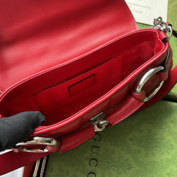 G*u*i horsebit chain small shoulder bag