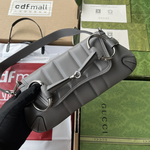 G*u*i horsebit chain small shoulder bag