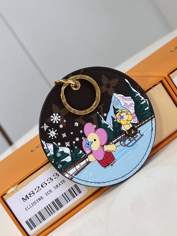 l**is V*t*n illustre ice skate bag charm and key holder