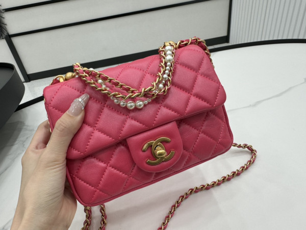 CL MINI FLAP BAG-12.5x17x5cm