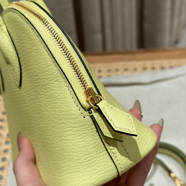 H**mes bolide 21 bag all handmade-21*15*7.5cm