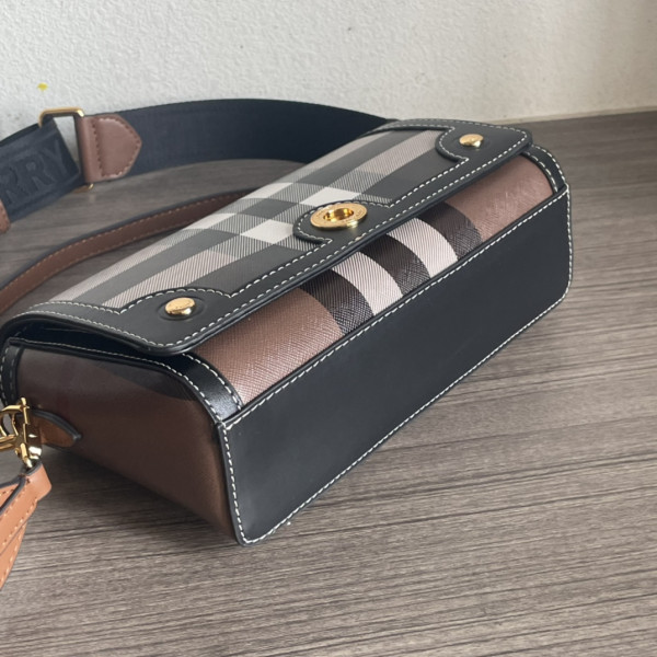 B**rry top handle note bag-24*8*14cm