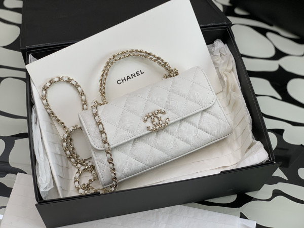 CL FLAP BAG WITH TOP HANDLE-18CM