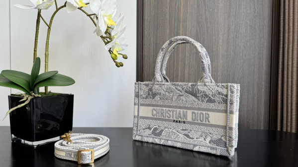 D*or mini book tote-21.5*13*7.5cm