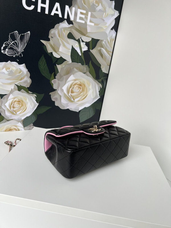 CL FLAP BAG WITH TOP HANDLE-20*12*6cm