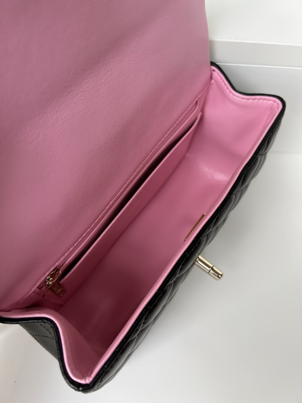 CL FLAP BAG WITH TOP HANDLE-20*12*6cm