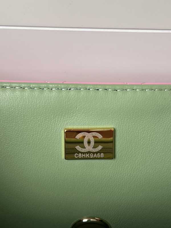 CL FLAP BAG WITH TOP HANDLE-20*12*6cm