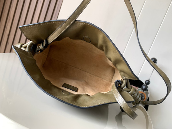 LOEWE Mini Flamenco clutch-23*18*9cm