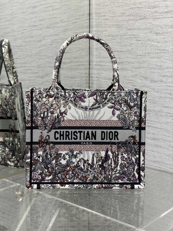 small D*or book tote-26cm